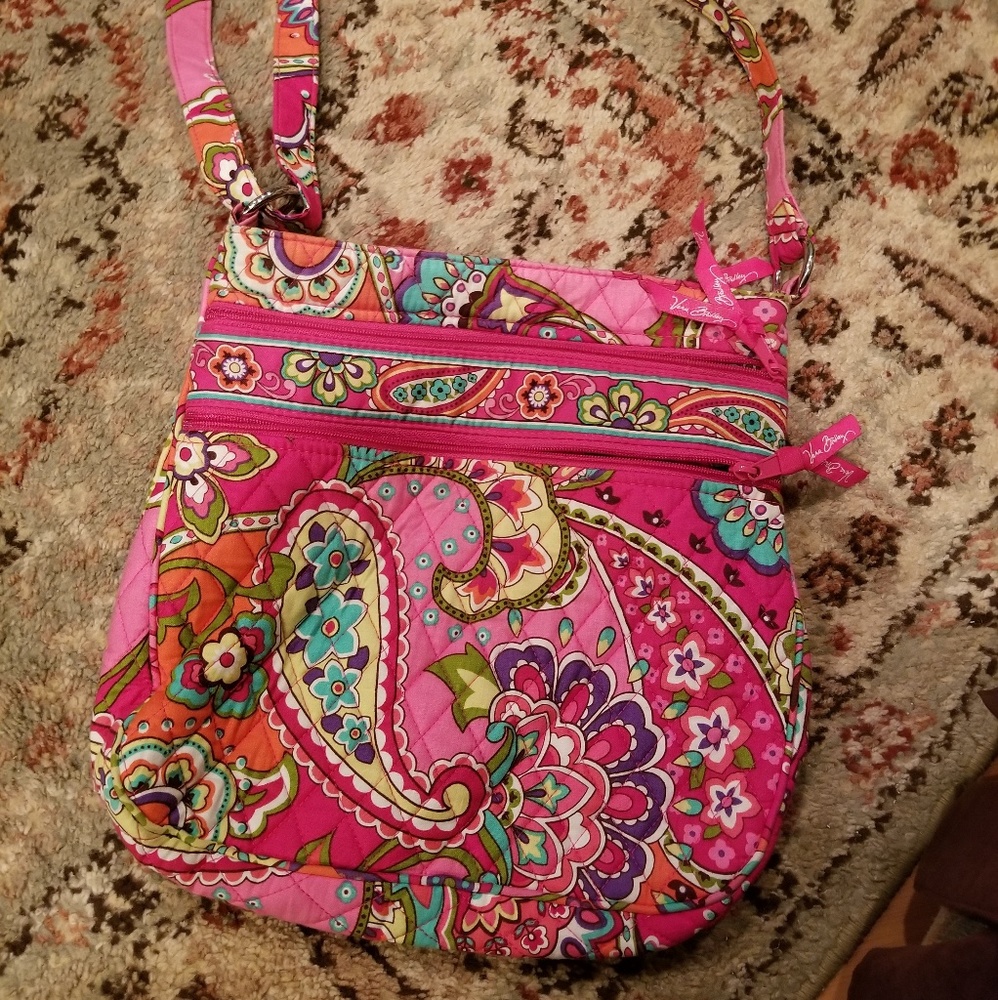 Vera Bradley Triple Zip Crossbody